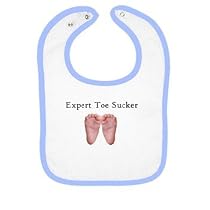 Toe Sucker Infants Bib