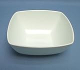 Melamine Square Bowl White 15cm (KM0052)