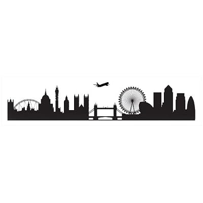 Multicomm Maxi Wall Sticker, London Skyline