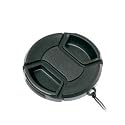 Professioneller Objektivdeckel Delamax Easy-Snap 52mm - Objektivschutz mit Innengriff und Kordel