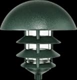 RAB LLD4VG/F13 120V 13 Watts Compact Fluorescent 4 tire Dome Top Lawn Lights ,Verde Green