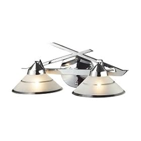 Elk Lighting Refraction Chrome Sconce