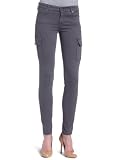 7 For All Mankind Women's The Skinny Cargo Pant,Grey,24
