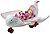 Hello Kitty Jet Plane Playset and Hello Kitty Convertible Remote Control/RC Car, Pink