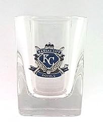 Kansas City Royals Square Shot Glass - MLB Baseball Fan Shop Sports Team Merchandise