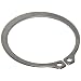 Standard External Retaining Ring, Tapered Section, Axial Assembly, PH15-7 Stainless Steel, Passivated Finish, 1" Shaft Diameter, 0.042" Thick, Made in US (Pack of 5)