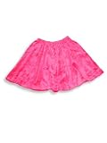 Mulberribush - Girls Velour Skater Pull on Skirt, Red