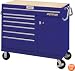 MAGNUM 7-Drawer Tool Cart - BLUE - MG4607BU, by Waterloo Industries - Waterloo Industries - MG4607BU
