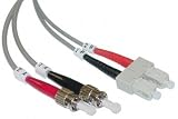 SC / ST, Multimode, Duplex Fiber Optic Cable, 50/125, 3 Meter (10 ft)