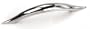 Laurey 25726 Cabinet Hardware 96MM Tapered Arch Pull, Polished Chrome