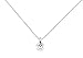 Satya Jewelry Silver Mini Lotus Necklace