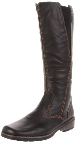 Rieker R3271 Lea 71 Boot,Black,36 EU (Women's 5.5-6 M US)