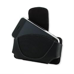 Incipio Ranger Leather Holster Case for iPhone 1G (Black)