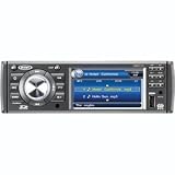 JENSEN VM8113 3.5" Single-DIN Flip-Down Detachable Multimedia Receiver