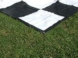 GIANT DRAUGHTS SET WITH ECONOMIC MAT