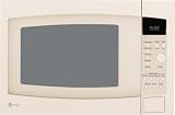 GE Profile PEB1590DMCC 1.5 cu. ft. Countertop Microwave Oven with 1000 Cooking Watts, Sensor Convection Cooking, Glass Turntable, ADA Compliant and Optional Trim Kit: Bisque