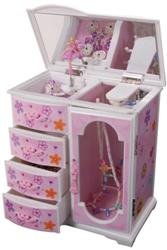 "kelly" Mele & Co. Girl's Musical Ballerina Jewelry Box In Plastic Picture