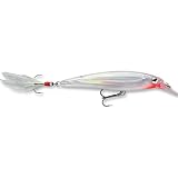 Rapala X-Rap Jerkbait 10 Fishing Lures (Glass Ghost, Size 4)