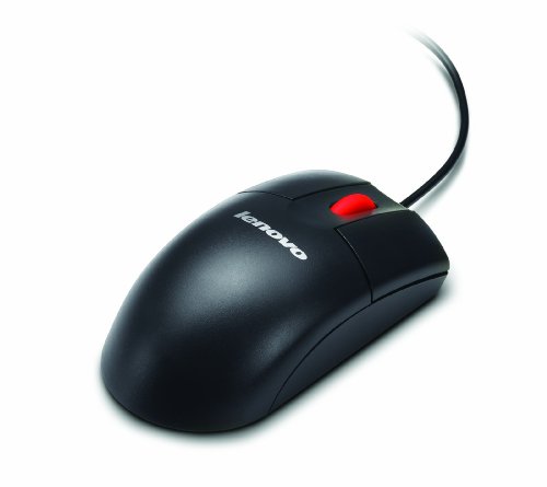 Lenovo IBM optische Maus schnurgebunden schwarz