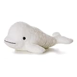 Aurora Plush Beluga Whale Flopsie – 12″