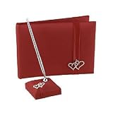 Claret All My Heart Guest Book