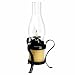 Candle by the Hour 40-Hour Hurricane Lantern, Black