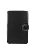 HTC Flyer BLACK Executive 100% Premium Leather Flip Carry Case With Adjustable Stand PLUS FREE BONUS SCREENPROTECTOR - iZKA™ One Stop Shop For All Your Accessory Needs