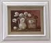 VIVIAN FLASCH作　額絵２枚組み「TULIPS&BASKET、DAISIES&BASKET」 別画像