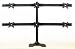 Deluxe Hex Monitor Stand Free Standing Supports up to 6 28