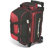 Storm Streamline Black/Ruby Red 2 Ball Roller Bowling Bag