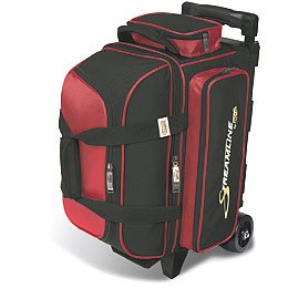 Storm Streamline Black/Ruby Red 2 Ball Roller Bowling Bag