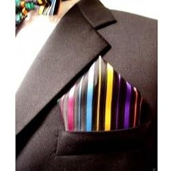 Tuxedo Pocket Squares - "Bling" Satin