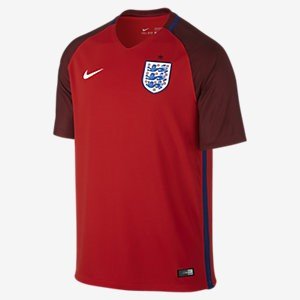 Nike Herren Trikot England Away Stadium Jersey, challenge red/deep royal blue/white, L, 724608-600