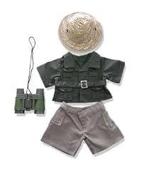 Safari Outfit #598618 fits 12" Pink Moose animals and most Webkinz, Shining Star and 10"-12" Stuffed Animals
