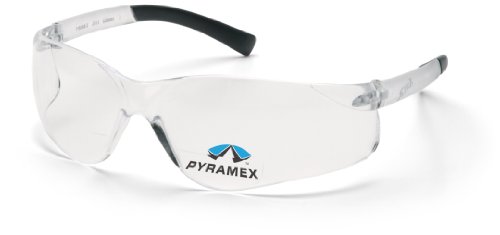 Pyramex Safety Ztek Readers S2510R25 rahmenlose komfortable Schutzbrille mit integrierter Lesebrille / Weitsichtst&auml;rke +2.5 / farblose Sichtscheiben