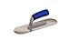 Bon 22-602 Pro Plus 12-Inch by 3-1/2-Inch Round End Finishing Trowel with Short Shank, Comfort Grip Handle
