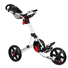 Clicgear Golf Trolley 3.0 Silber inkl. Regenschirmhalter