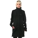 Coat Women Bench X-Long Slim Coat wms black