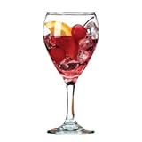 BAR ESSENTIALS WINE GOBLETS - BAR ESSENTIALS 10 OUNCE WINE GOBLETS, SET OF 4