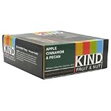 Kind Fruit and Nut Bars Apple Cinnamon and Pecan -- 12 Bars