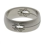 316L Stainless Steel Ring Laser Cut Ring