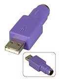 Lindy - 70510 - Adaptateur KVM PS/2-USB multiprotocole - prise clavier