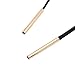 Girls Handmade Long Black Velvet PU Leather Chain Stretch Tattoo Choker Elastic Tassel Necklaces
