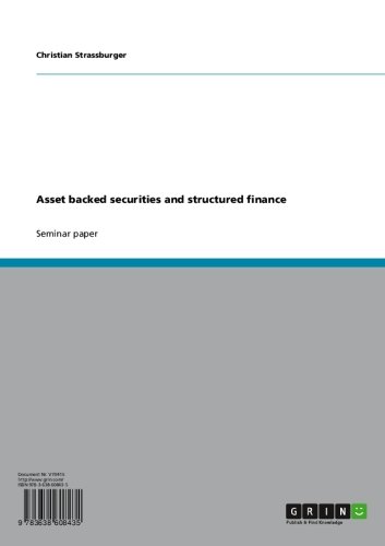 Asset backed securities and structured finance