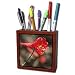 VWPics Flowers - Scarlet Larkspur.(Delphinium cardinate).Southern California - Tile Pen Holders-5 inch tile pen holder