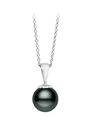 PremiumPearl 9-12mm AAA Quality Tahitian Pearl Pendant 14k Gold