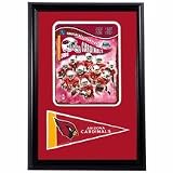 Arizona Cardinals Team Photograph with Team Pennant in a 12" x 18" Deluxe Frame