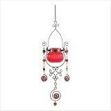Red Jeweled Candleholder