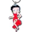 Betty Boop Keyring - Betty in a Long Dress
