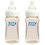 Bottle Wide Neck PlasticTwinpack 9 Ounces (Assorted)